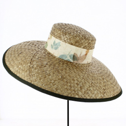 Wide Borders Spice Straw Cap - Traclet