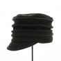 Anna Fleece Cap Dark Brown - TRACLET
