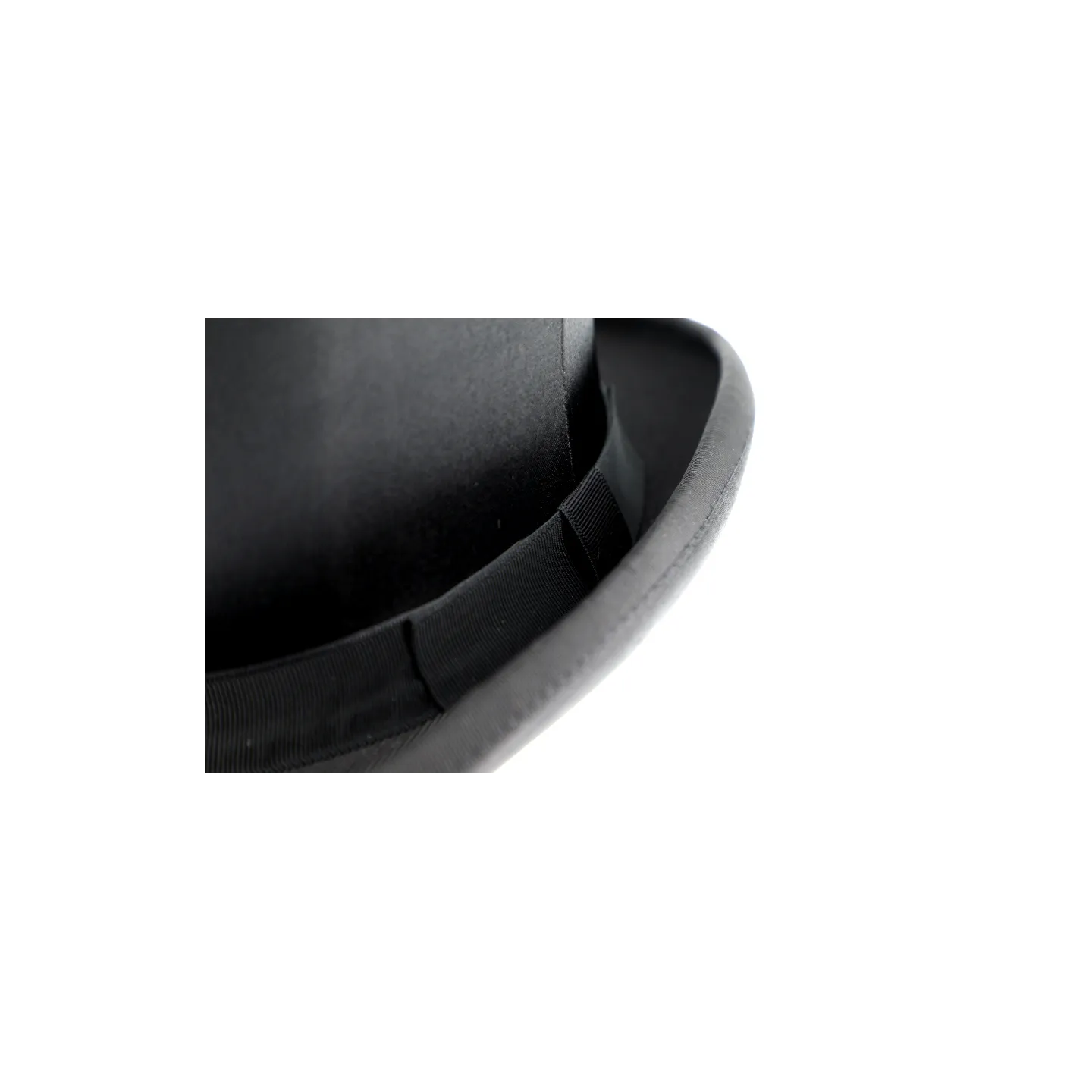 Synthetic silk collapsible top hat Reference: 7908 | Traclet Hat Shop