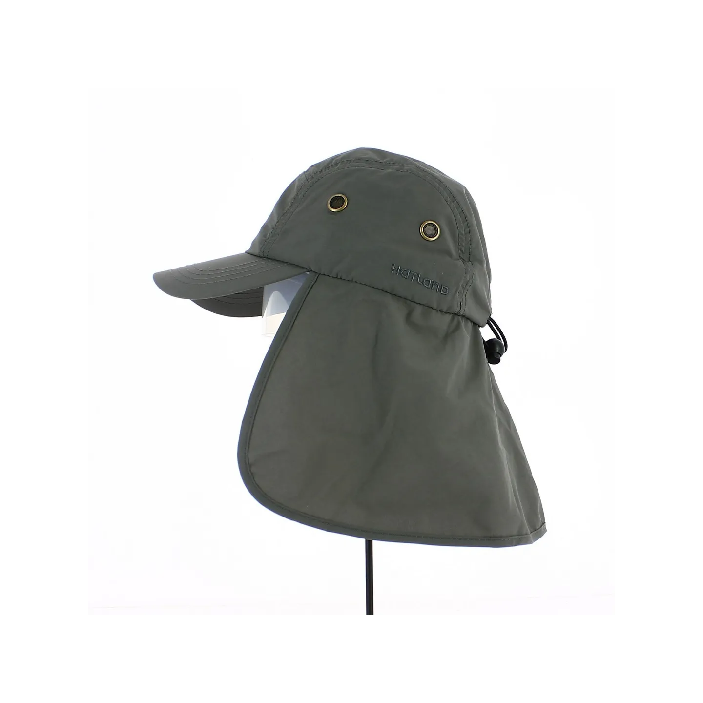 Casquette Tropic Cache-Nuque UPF50+ Anthracite - Hatland