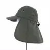 Casquette Tropic Cache-Nuque UPF50+ Anthracite - Hatland