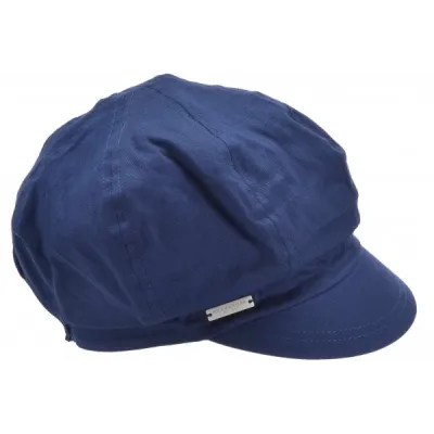 Casquette Gavroche Ambre Marine- Seeberger