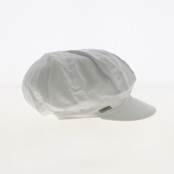 Casquette Gavroche Ambre Blanche - Seeberger