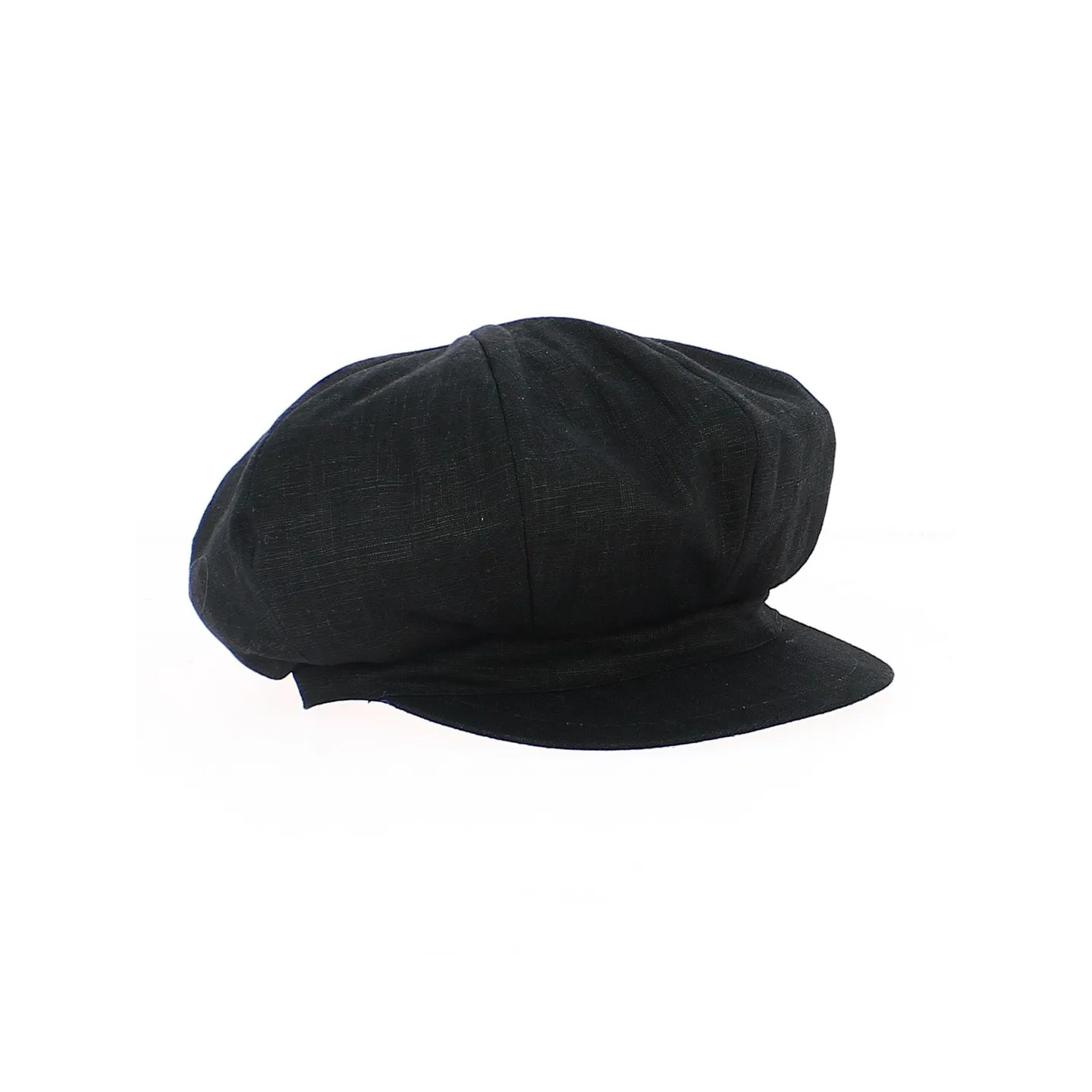 Casquette Gavroche Rasta Lin Noire - Mtm