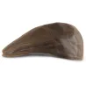 Leather Oxford Flat Cap - Scippis - Traclet