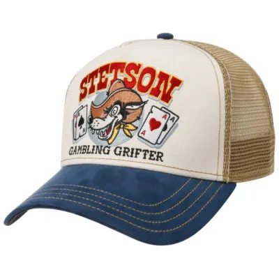 Casquette Trucker Poker Grifter Coton - Stetson