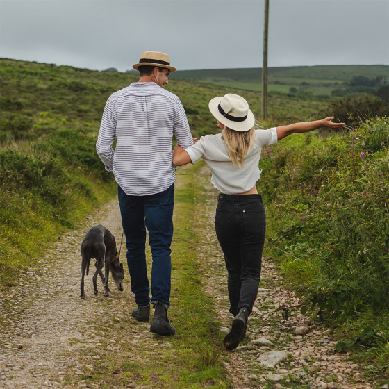 Pirna Natural Straw Boater