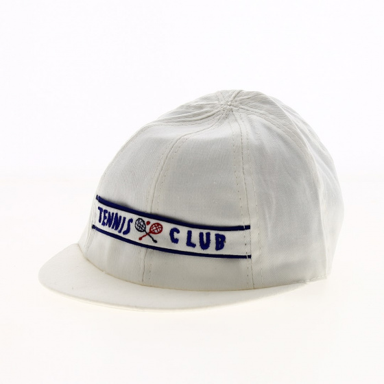 Tennis Club Baseball Cap White - Traclet