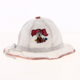 Carla White & Pink Child's Bob - Traclet