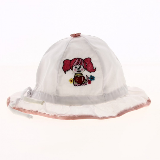Carla White & Pink Child's Bob - Traclet
