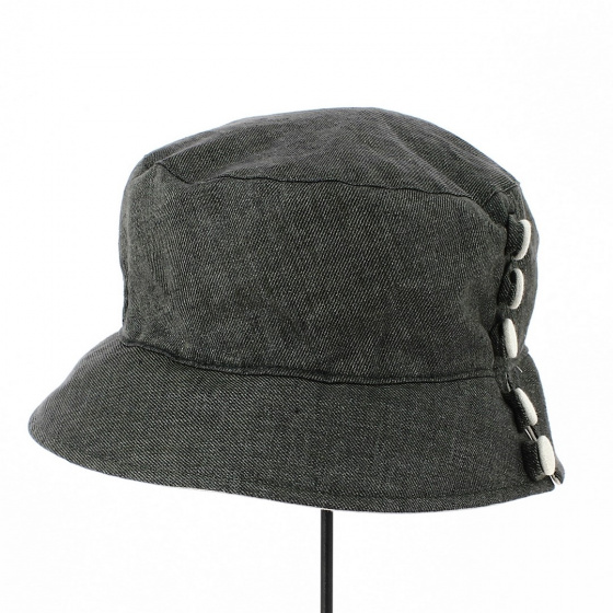 Women's Bob Oly Linen Grey Anthracite - Alfonso d'Este