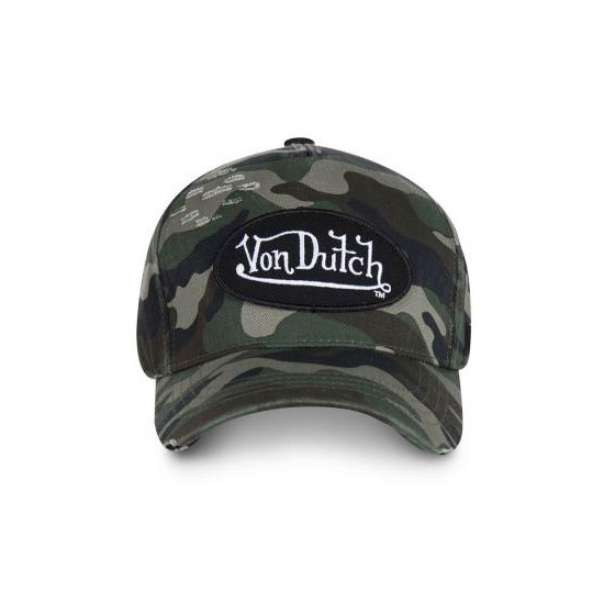 Camouflage Baseball Cap - Von Dutch Camouflage Baseball Cap - Von Dutch