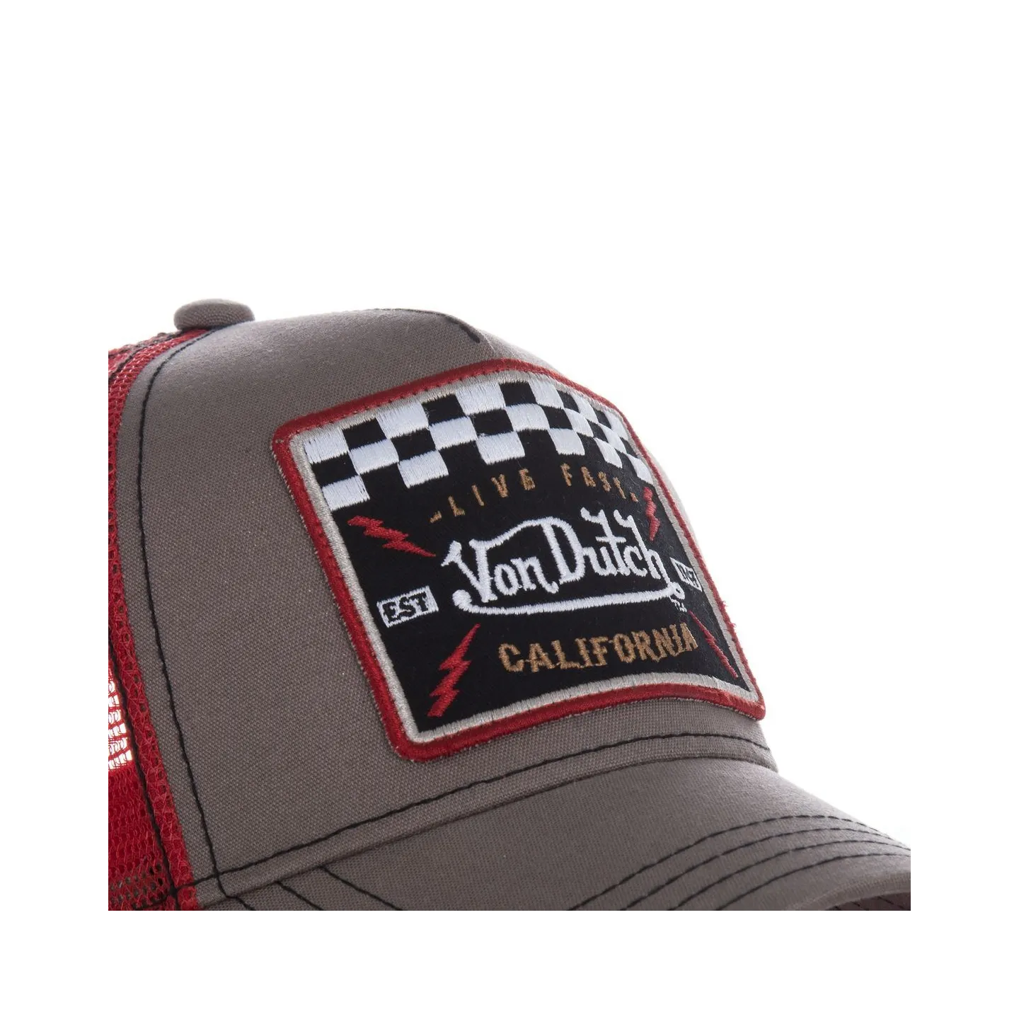 Baseball Cap Square - VON DUTCH Reference: 16227 | Traclet Hat Shop