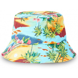 Colorful Cotton Tiger Bucket Hat - Von Dutch
