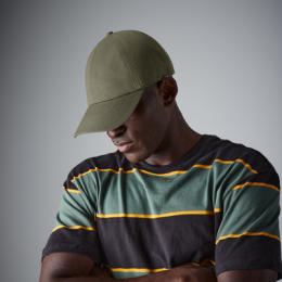 Organic Cotton Baseball Cap Khaki - Beechfield