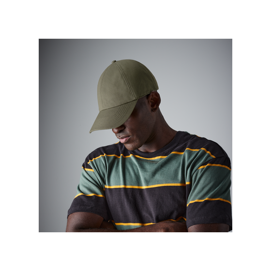 Organic Cotton Baseball Cap Khaki - Beechfield