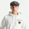Black and Brown Brood Baggy Newsboy Cap - Brixton