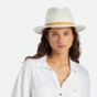Fedora Messer Hat Light Beige Wool Felt - Brixton
