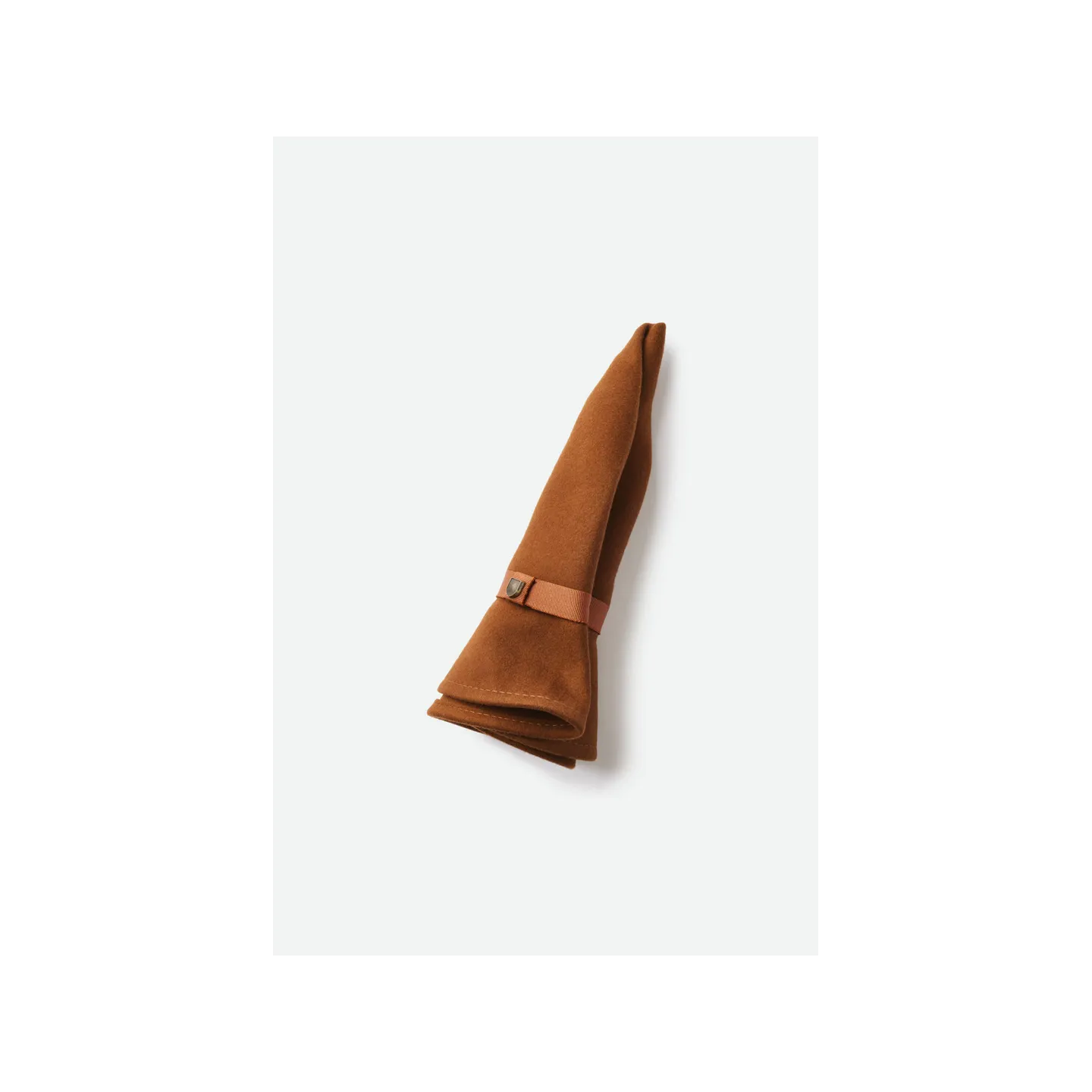 Chapeau Fedora Messer Packable Feutre Laine Marron - Brixton