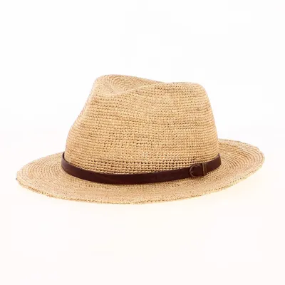 Traveller Max Natural Raffia Hat - Traclet