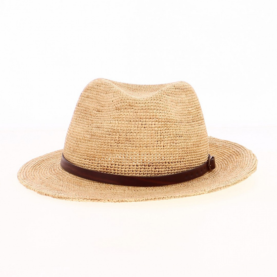 Chapeau Traveller Max en Raphia Naturel - Traclet Chapeau Traveller Max en Raphia Naturel - Traclet