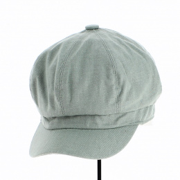 Cap Gavroche Edy Green Grey - Traclet