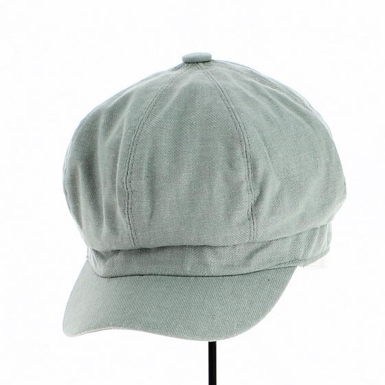 Cap Gavroche Edy Green Grey - Traclet