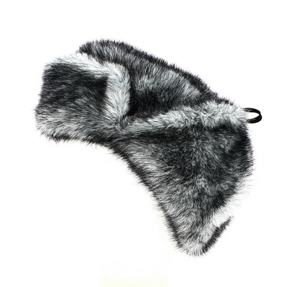 Grey Ushanka Russian Chapka - Traclet
