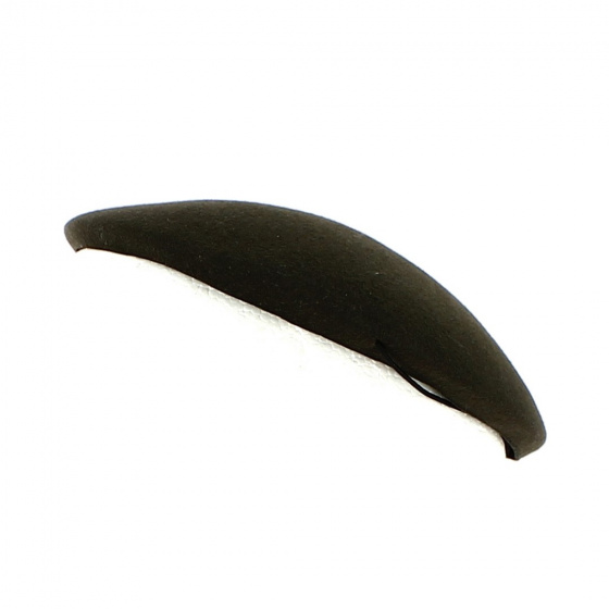 Tambourine Fanny in Khaki Wool Felt - Traclet