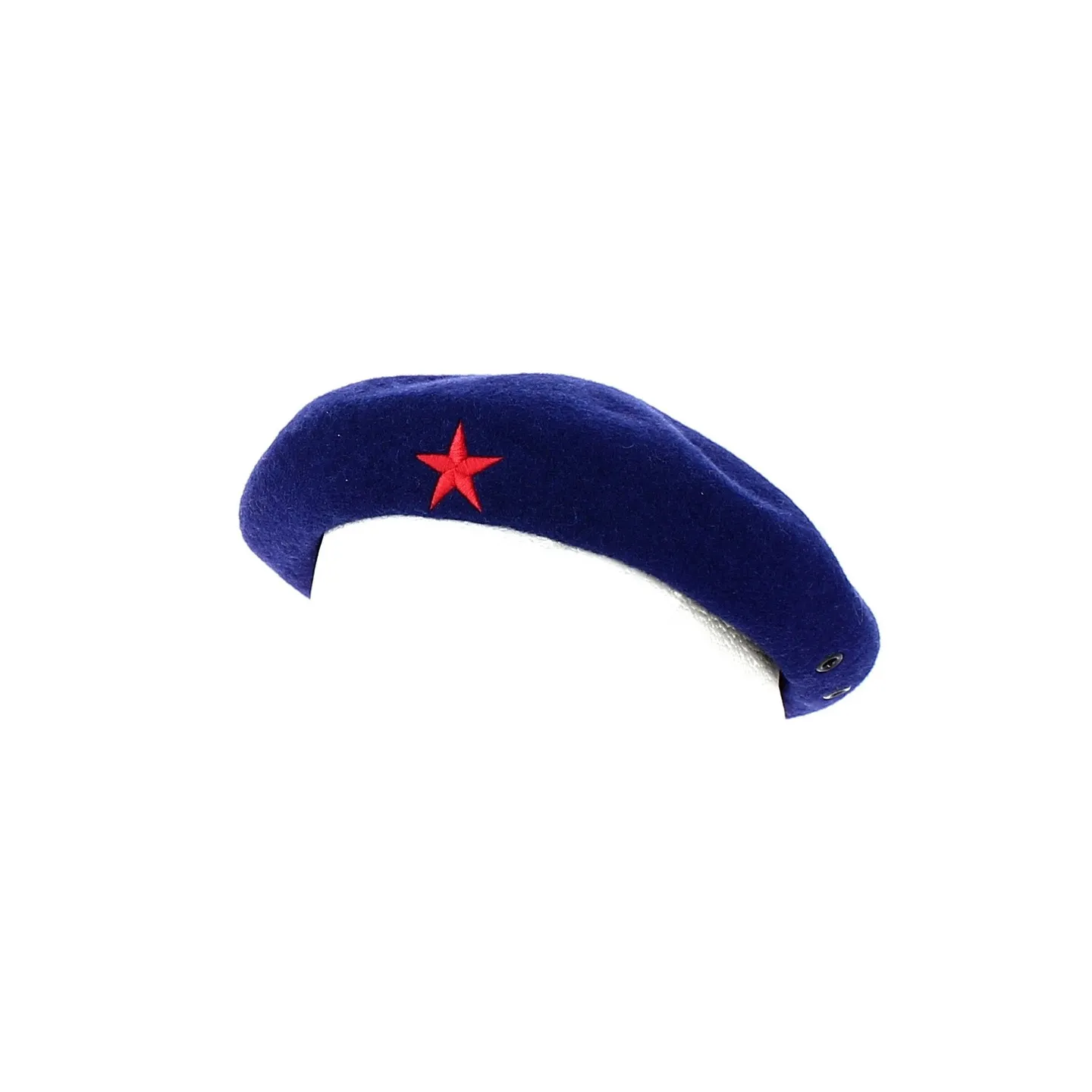 Béret Basque Che Etoile Bleu Marine - Traclet