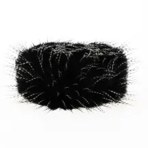 Toque Courchevel Fausse Fourrure Noir - Traclet