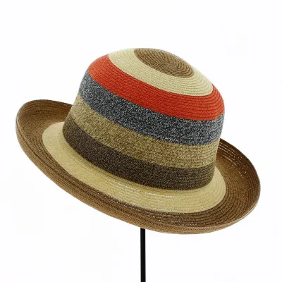 Ohia Breton Straw Hat Orange - Traclet
