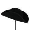 Aristocrat Wool Felt Tricorn Hat - Traclet