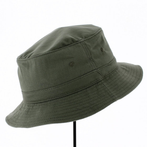 Khaki Cotton Anti-UV Bob - Traclet