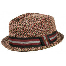 Porkpie Diamond Wilson Straw Hat - Göttmann