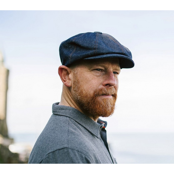 Irish Newsboy Denim Cap - Jaxon Irish Newsboy Denim Cap - Jaxon