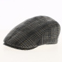 Jackson Cotton Grey/Beige Checkered Cap - Göttmann