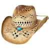 Chapeau Cowboy Lost In Love Paille Naturelle - Bullhide