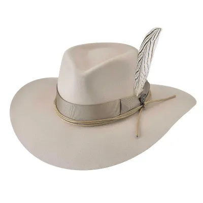 Chapeau Traveller Good Vibe Feutre Laine Grège- Bullhide
