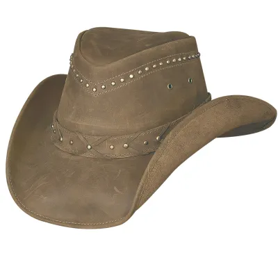 Chapeau Cowboy Cuir Burnt dust - Bullhide