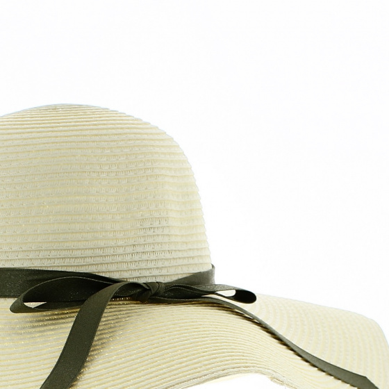 Capeline Talia Paille Papier Creme - Traclet