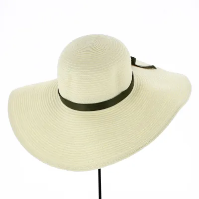 Capeline Talia Paille Papier Creme - Traclet