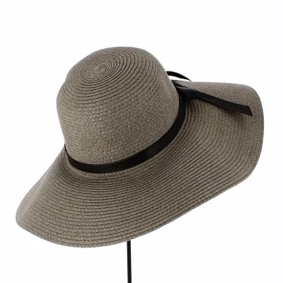 Capeline Talia Paille Papier Taupe - Traclet
