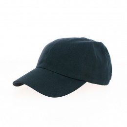 Ethan Cotton Baseball Cap Navy - Mtm