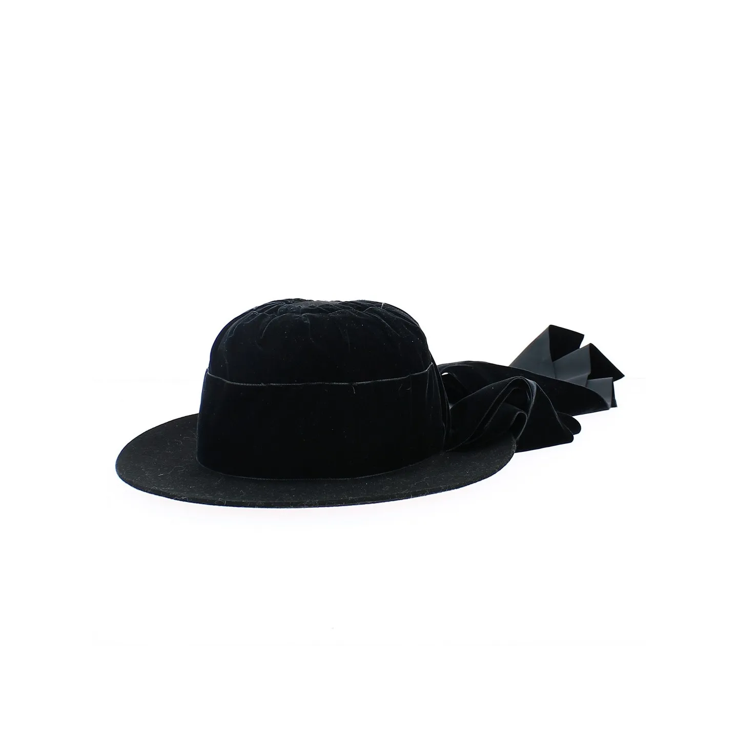 Bigouden hat Felt Wool Black - Traclet