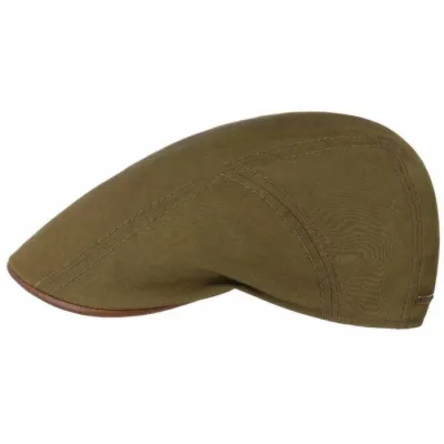 Ohio Waxed Khaki Duckbill Cap - Stetson