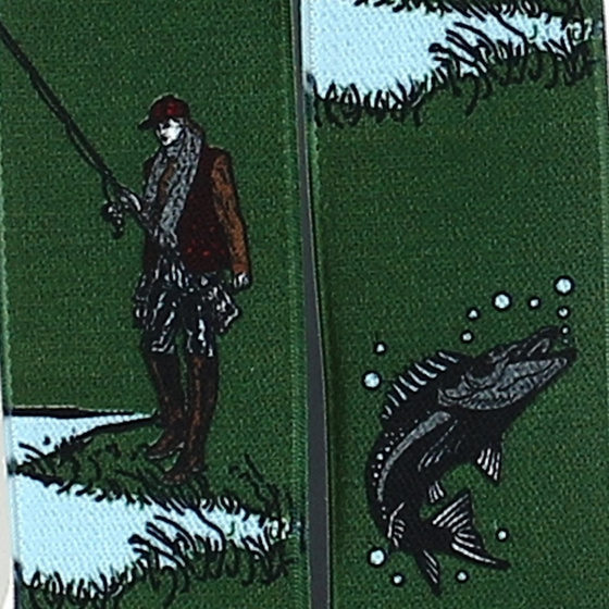 Bretelles Pêche Motif Poisson- Traclet