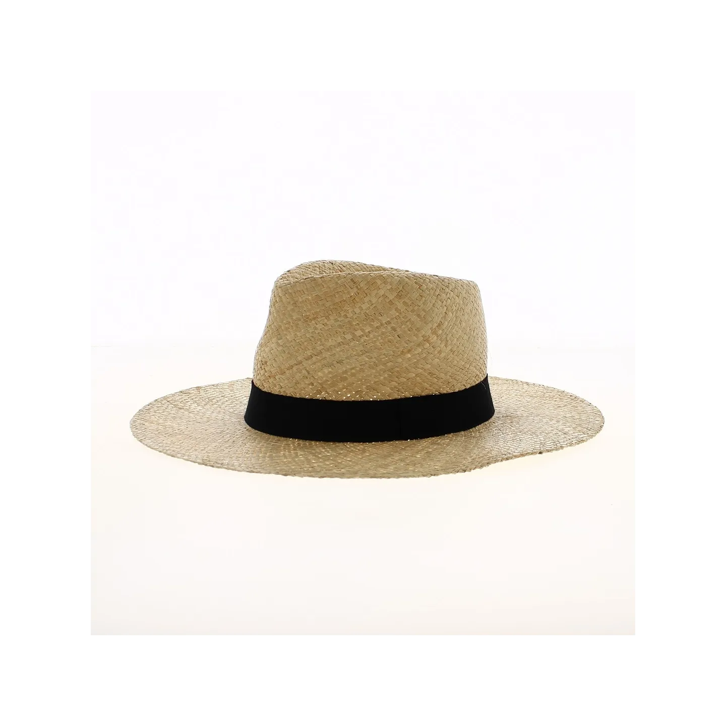Chapeau Traveller Paille Rafia Aba Naturel - Traclet