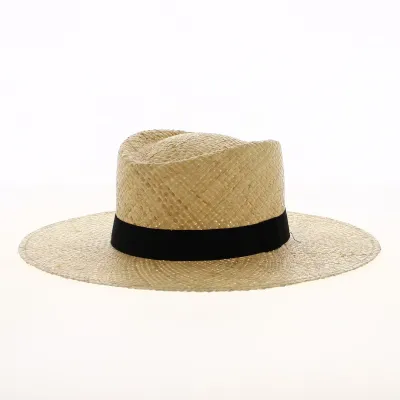 Chapeau Traveller Paille Rafia Ola Naturel - Traclet