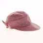 Large Visor Cap Olly Pink - Traclet